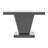 Sonakshi 47'' Glass Top Console Table
