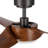 52" Smart Ceiling Fan with Dimmable LED Light and Remote Control-1519990392