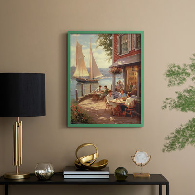 NAUTICAL Series DCxx, reproduction encadrée - bois massif