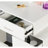 White Color Adjustable Dressing Table