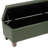 Demingo 41" Upholstered Contemporary Rectangular Storage Ottoman with Safety Hinge, Teal-1305292114
