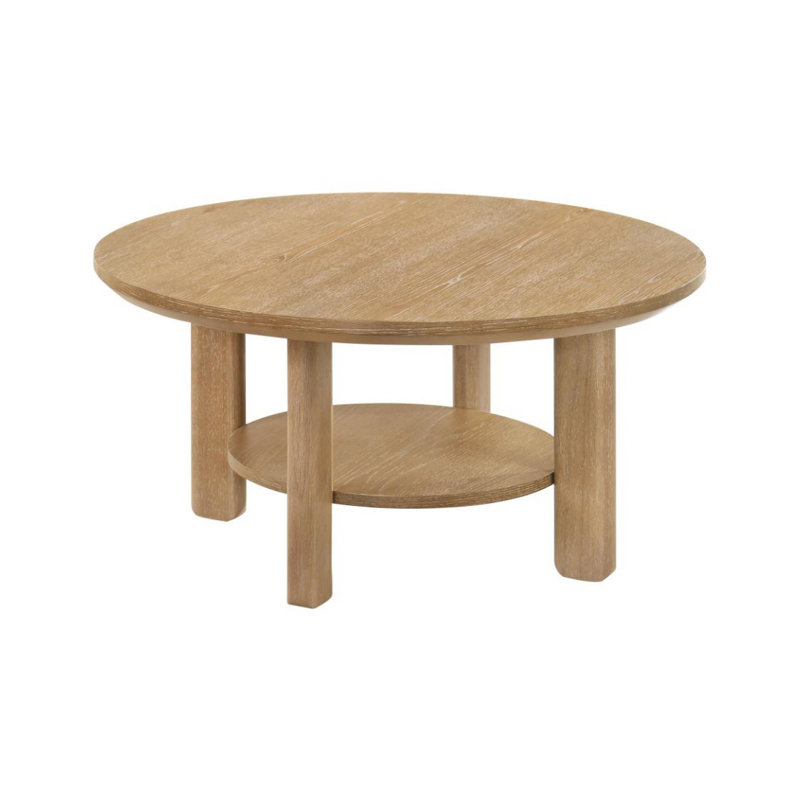 Table basse Baldwin, Chêne blanchi