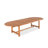 9-piece Extendable Solid Eucalyptus Wood Patio Dining Set With Folding Chairs