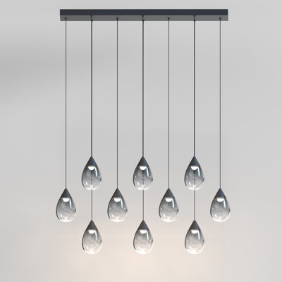 Luminaire suspendu à DEL 10 lumières Aliceann