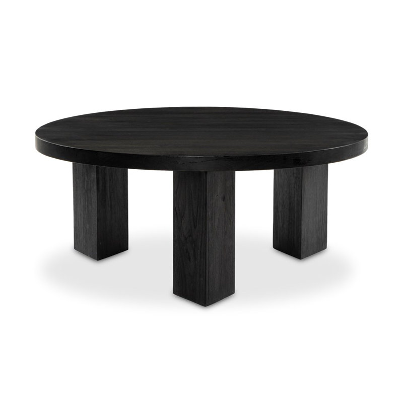 Mesa Solid Wood Coffee Table, Light Brushed, 16" H x 38" L x 38" W