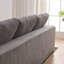 Canapé modulaire modulaire, en forme de L avec coussin de siège, chargeur USB et de type C, conception à accoudoirs pétale, mousse haute densité-1411795459