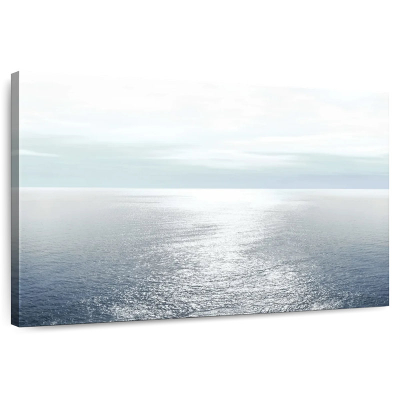 Océan bleu clair II, H 16 po x l 24 po