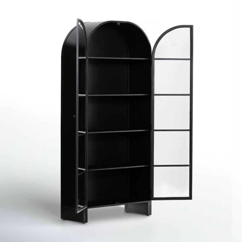 Adrie Curio Cabinet, Black