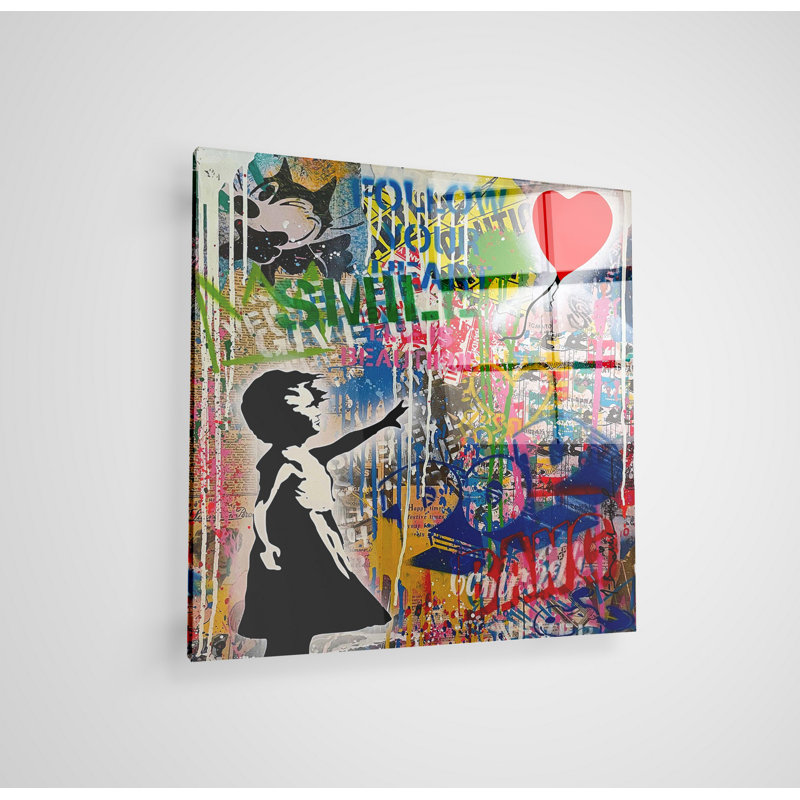 Peinture élégante en verre trempé, 19,7 po x 19,7 po | 100% verre trempé, épaisseur: 0,16 pouce | Superbe art mural pour la décoration intérieure, idéal pour le salon et le bureau, durable et facile à nettoyer