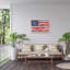 Toile d'extérieur «Dramatic Stars and Stripes» de Carolee Vitaletti-87945503