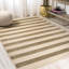 Tapis d'intérieur / extérieur beige / brun Hertel-1509680862