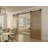 Steel and Plastic Standard Double Door Barn Door Hardware Kit
