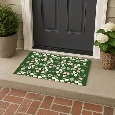May flowers Outdoor Doormat