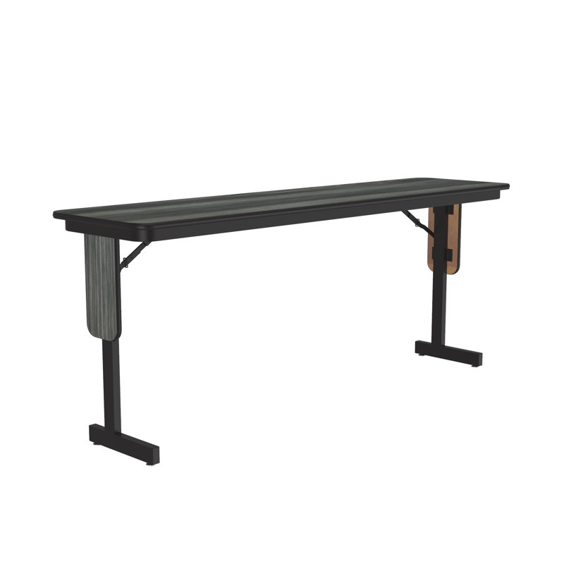 Rectangle Modular Training Table, New England Driftwood, 29" H x 72" L x 18" W