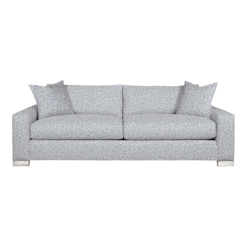 Canapé-lit 83,5 po Claremont, Perigold Elements - bleuet, Casa Blanca