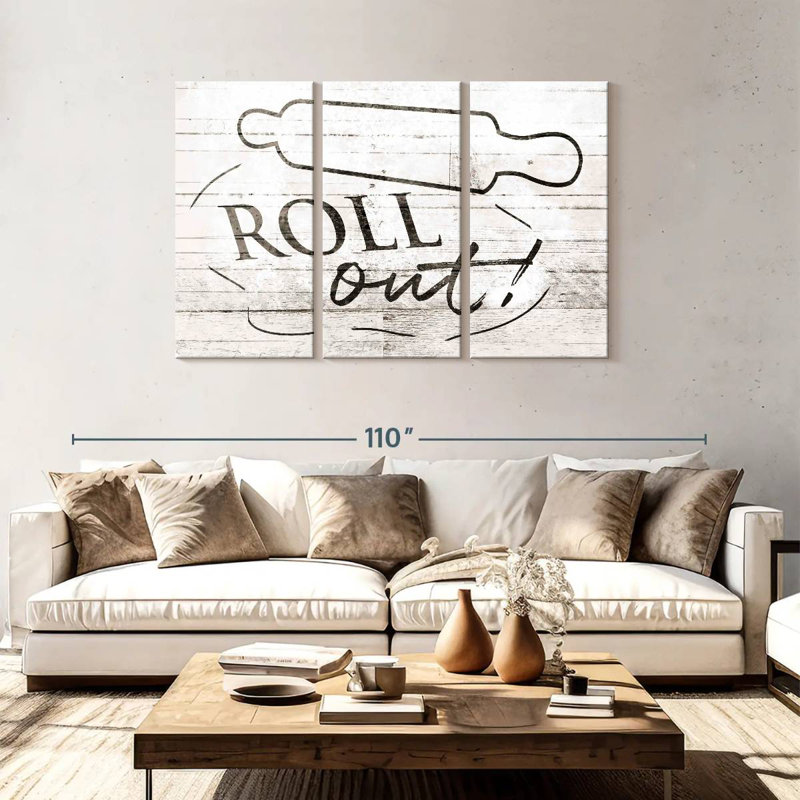 Senne Roll Out, 48" H x 74" W