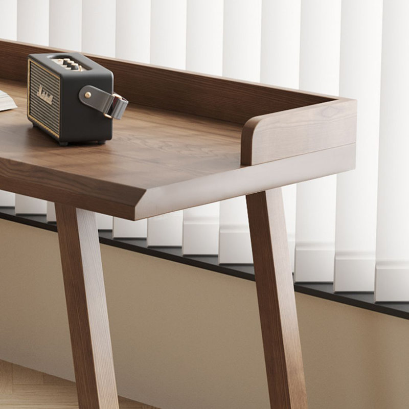 Bureau moderne et simple avec une chicane, H 29,53 po x l 70,87 po x P 23,62 po