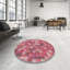 Tapis rouge tissé à la machine-1728883650