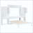 Murphy Bed With Desk, Vanity And Cabinets