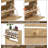 Self Standing Slim Shoe Organizer