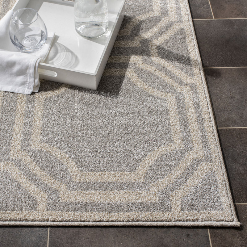 Amherst Performance Geometric Rug, Rectangle 3' x 5'