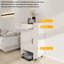 Robot aspirateur avec roulettes