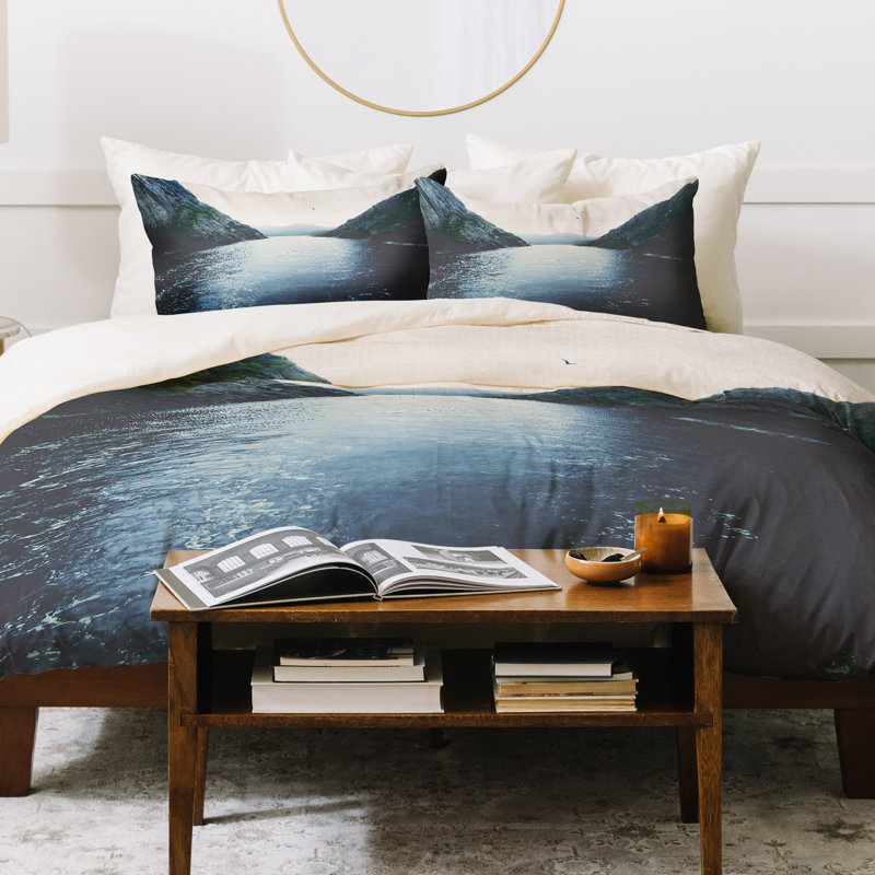 Modern & Contemporary Polyester Duvet Cover, Queen
