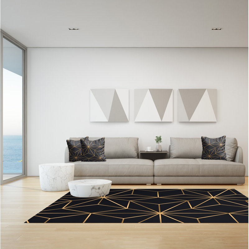 Holmstrom Geometric Indoor / Outdoor Area Rug, Rectangle 140 x 200cm
