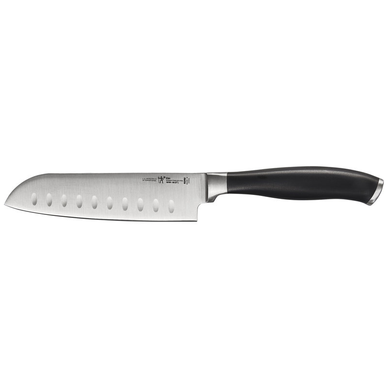 HENCKELS Elan 5-inch Hollow Edge Santoku Knife