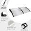 Dakota Fields 1.9cm W x 1cm D Plastic Clear Cover Retractable Door / Window Awning-532282004