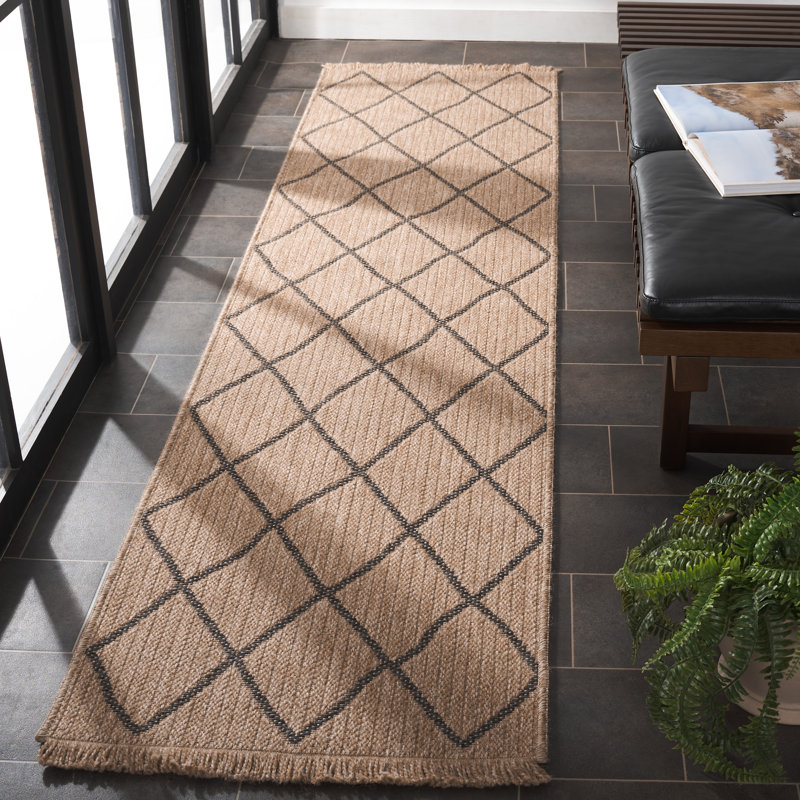 Leianna Retreat Performance Geometric Rug, Runner 2'2" x 8'