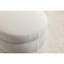 006-Repose-pieds rond en velours doux, ivoire-615634755