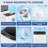 2.8 Cu. Ft. High Efficiency Portable Washer Space-saving Washing Machine With Stainless Steel Washer Drum, Child Safety Lock-122795126
