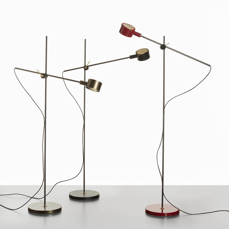 G.O. Floor Lamp, Scarlet Red, Scarlet Red