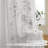  Boho Curtains for Living Room Flax Linen Sheer, Farmhouse Semi Sheer Curtains with Bohemian Stripe Pattern, Privacy Light Filtering Drapes for Bedroom/Dining Room, 1 Pair-1746563981-1746563976