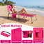 Chaise longue inclinable Haws