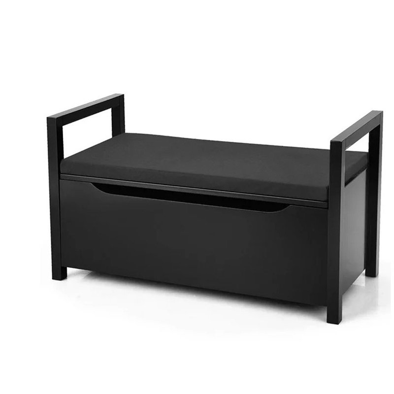 Ebern Designs Upholstered Flip Top St...