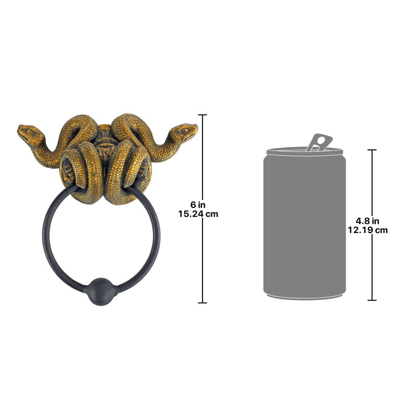 Anneau à serviettes déesse égyptienne Cobra