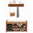 Hall Tree With Bench And Shoe Storage, Coat Rack Shoe Bench Set With Seat Cushion And 6 Hooks For Entryway, Hallway, Living Room And Bedroom