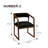 Jamarkis 4 Piece Solid Wood Writing Desk Office Set with Chair