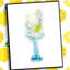 Gin And Tonic Glass - Single Picture Frame Print
