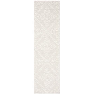 Lauren Ralph Lauren Hand Woven Wool/Cotton Solid Colour Rug in Ivory