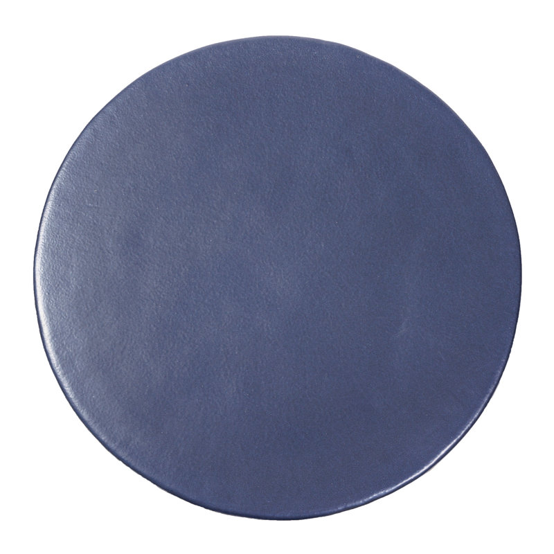 Balance Garden Stool, Indigo Semi Gloss