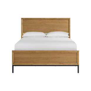 Newport Wood Bed, Natural Oak