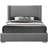 Royce Solid Wood and Upholstered Platform Bed-67046791-67046795