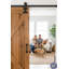 Ensemble de quincaillerie de porte de grange simple standard I-Shape Premium-1048112623-966927162