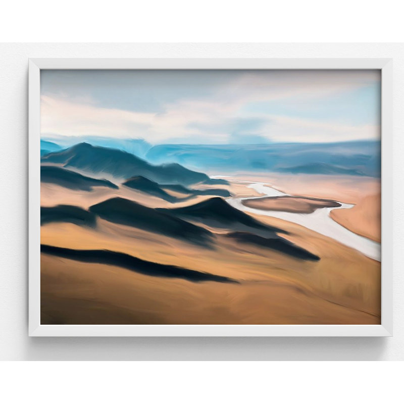 Prairie par Ann Bailey, impression d'affiche Dunes, paysage mural paysage aride, désert moderne, art mural, entrée énorme