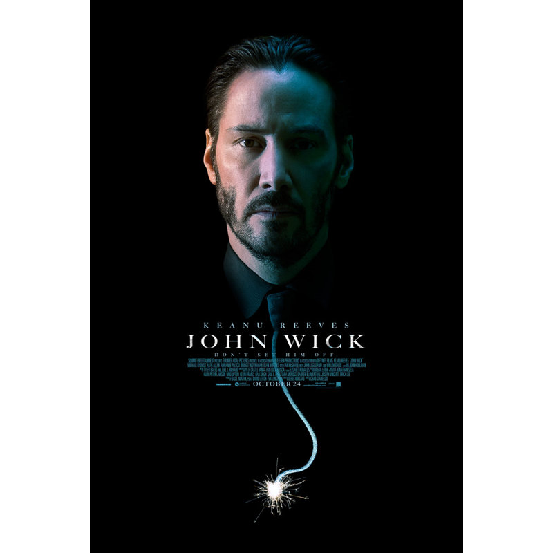 John Wick, H 18 po x l 12 po