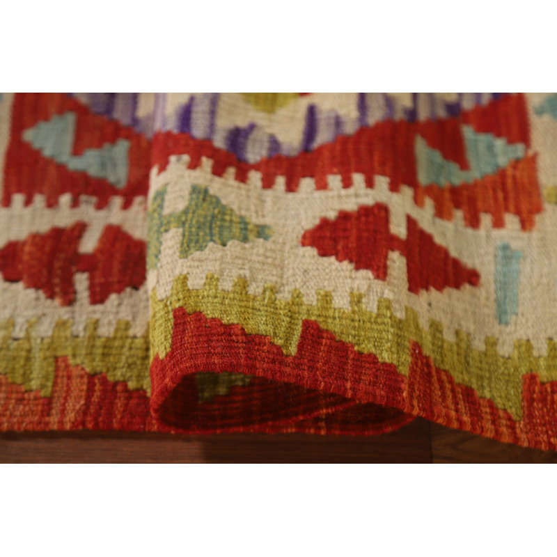 Multolor Kilim Oriental Accent Rug 3x4