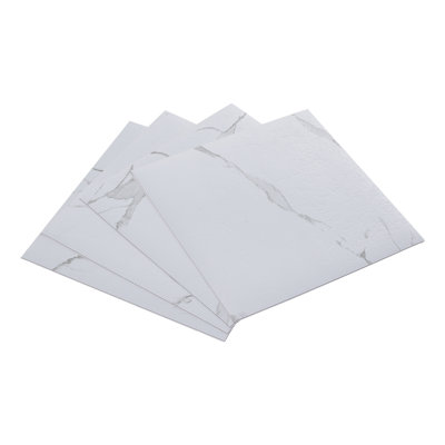 12Pcs Self-adhesive PVC Flooring Tiles